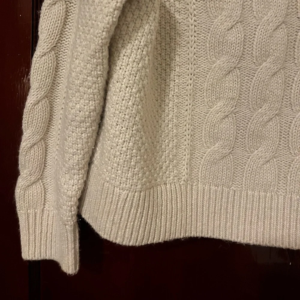 cable knit turtle neck - Picture 5 of 6